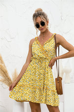 Load image into Gallery viewer, Floral V Neck Hammock Dress
