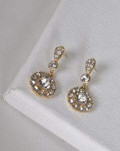 Drop Earrings with Post Back Closure