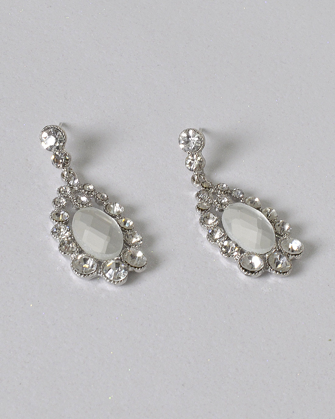 Stylish Crystal Studded Danglers