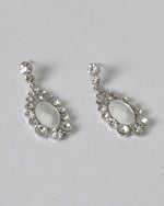 Load image into Gallery viewer, Stylish Crystal Studded Danglers
