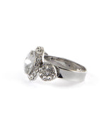 Load image into Gallery viewer, Crystal and Stone Studded Adjustable Ring
