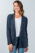 Load image into Gallery viewer, Ladies fashion one button closure blazer
