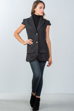 Load image into Gallery viewer, Ladies fashion cap sleeve jacket
