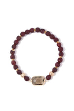 Load image into Gallery viewer, Rectangular bead stretch bracelet
