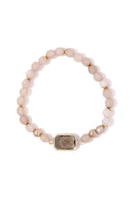 Load image into Gallery viewer, Rectangular bead stretch bracelet
