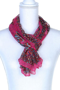 Colorful Pattern Oblong Scarf