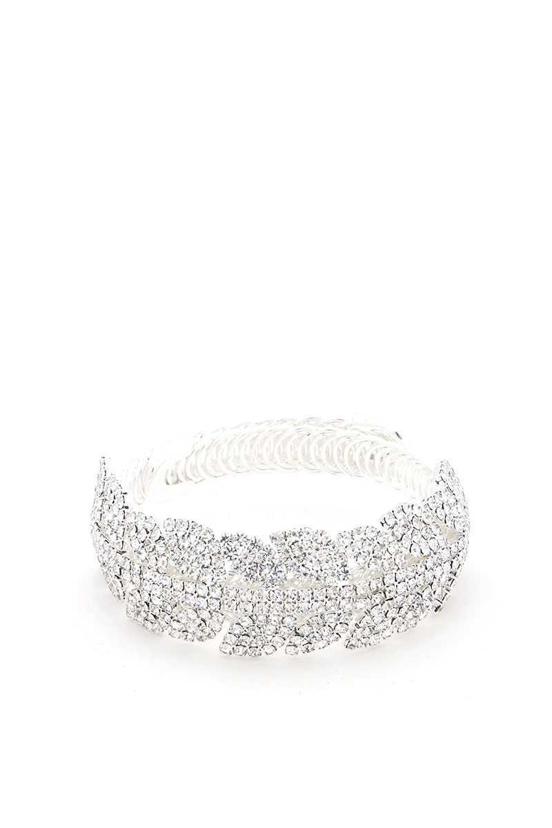 Flexible Rhinestone Bracelet