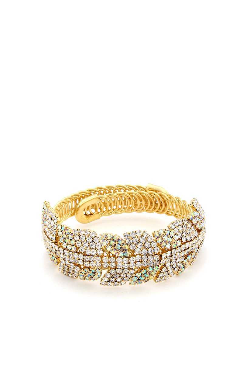 Flexible Rhinestone Bracelet