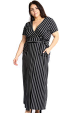 Load image into Gallery viewer, Elegant Plunging Neckline Maxi Dress
