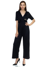 Load image into Gallery viewer, Grommets Belted Jumpsuit
