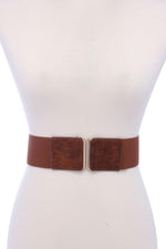 Load image into Gallery viewer, PU Leather Elastic Belt
