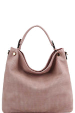 Load image into Gallery viewer, Stylish Modern Mesh Front Hobo Bag with Long Strap
