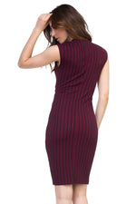 Load image into Gallery viewer, Stripe Belted Dress
