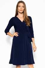 Load image into Gallery viewer, 3/4 Sleeve Midi Dress
