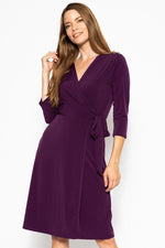 Load image into Gallery viewer, 3/4 Sleeve Midi Dress
