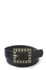 Load image into Gallery viewer, Square Shape Metal Buckle PU Leather Belt
