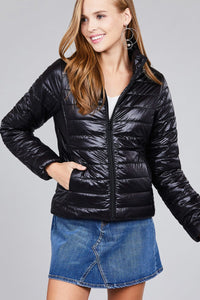 Long Sleeve Quilted Padding Jacket