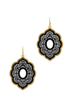 Load image into Gallery viewer, Modern Chic Two Tone Drop Earring
