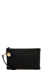 Load image into Gallery viewer, Trendy Woven Clutch Crossbody Bag with Two Straps
