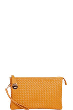 Load image into Gallery viewer, Trendy Woven Clutch Crossbody Bag with Two Straps
