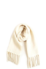 Load image into Gallery viewer, Solid Scarf With Chunky Fringe
