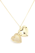 Load image into Gallery viewer, Heart Shape Locket Metal Necklace
