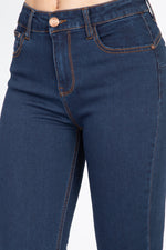 Load image into Gallery viewer, High Rise Denim Skinny Jeans
