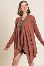 Load image into Gallery viewer, Soft Knit Long Sleeve Open Front Cardigan
