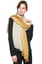 Load image into Gallery viewer, Two Tone Gradation Scarf
