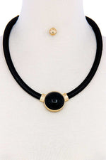 Load image into Gallery viewer, Stylish Modern Choker Necklace And Earring Set
