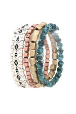 Load image into Gallery viewer, Beaded Stretch Bracelet Set
