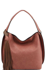 Load image into Gallery viewer, Trendy Chic Tassel Satchel with Long Strap
