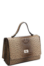 Load image into Gallery viewer, Modern Fashion Croco Pattern Satchel with Long Strap
