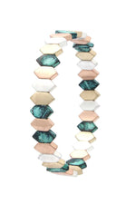 Load image into Gallery viewer, Pointed Oval Stretch Bracelet
