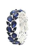 Load image into Gallery viewer, Teardrop Shape Rhinestone Stretch Bracelet
