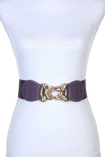 Load image into Gallery viewer, Knot Metal Buckle Stretch Belt
