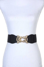 Load image into Gallery viewer, Knot Metal Buckle Stretch Belt
