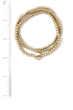 Load image into Gallery viewer, Love Beaded Stackable Bracelets
