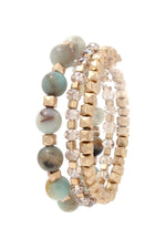 Load image into Gallery viewer, Beaded Stretch Bracelet Set
