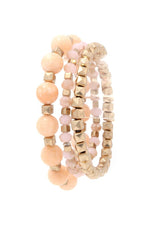 Load image into Gallery viewer, Beaded Stretch Bracelet Set
