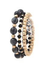 Load image into Gallery viewer, Beaded Stretch Bracelet Set
