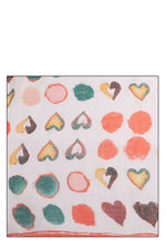 Load image into Gallery viewer, Fashion Soft Water Color Heart Print Scarf
