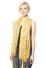 Load image into Gallery viewer, Flower Embroidery Party Shawl Scarf
