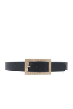 Load image into Gallery viewer, Fashion Rhinestone Square Buckle Belt
