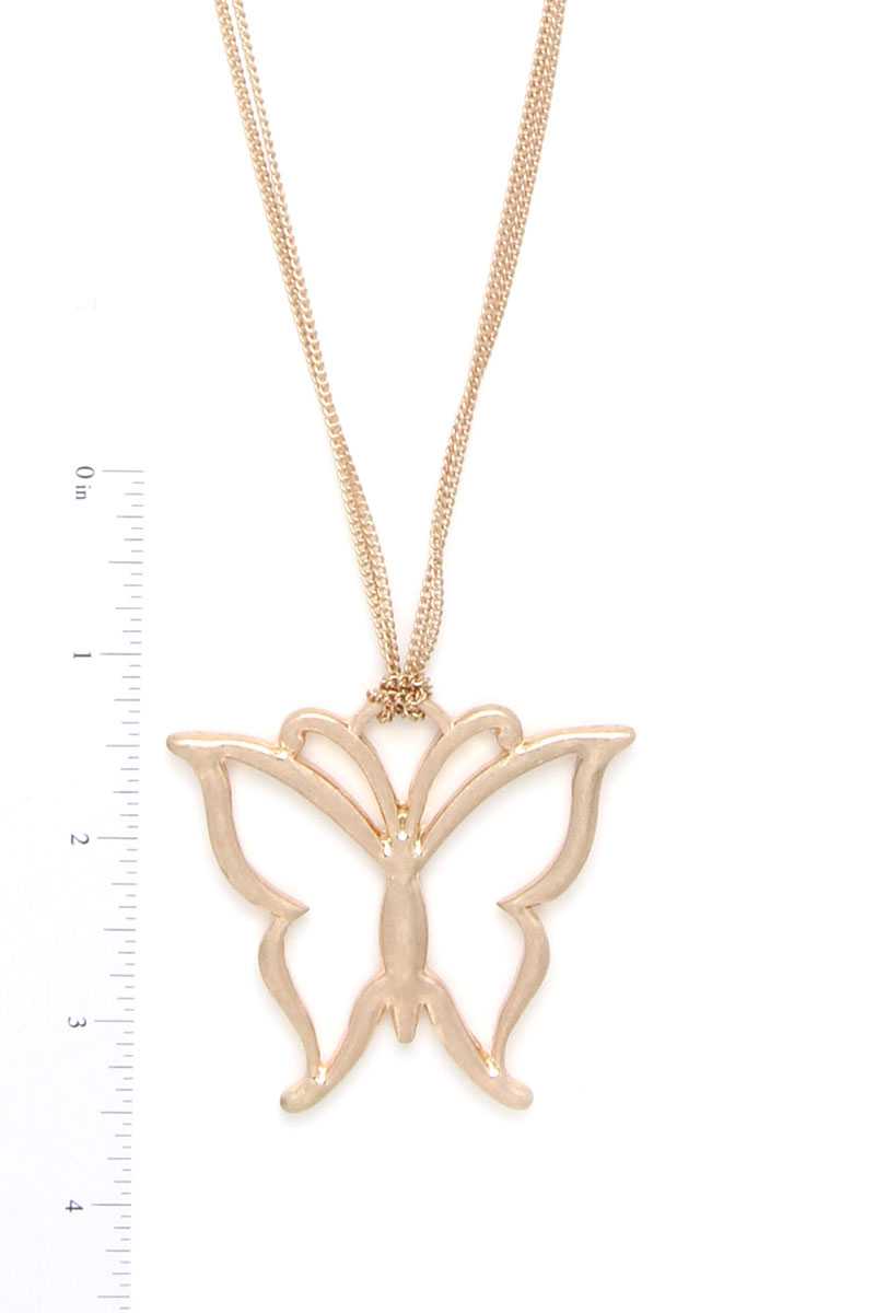 Butterfly Pendant Necklace