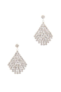 Rhinestone Drop Earring