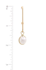 Load image into Gallery viewer, Wire Wrapped Pearl Drop Earring
