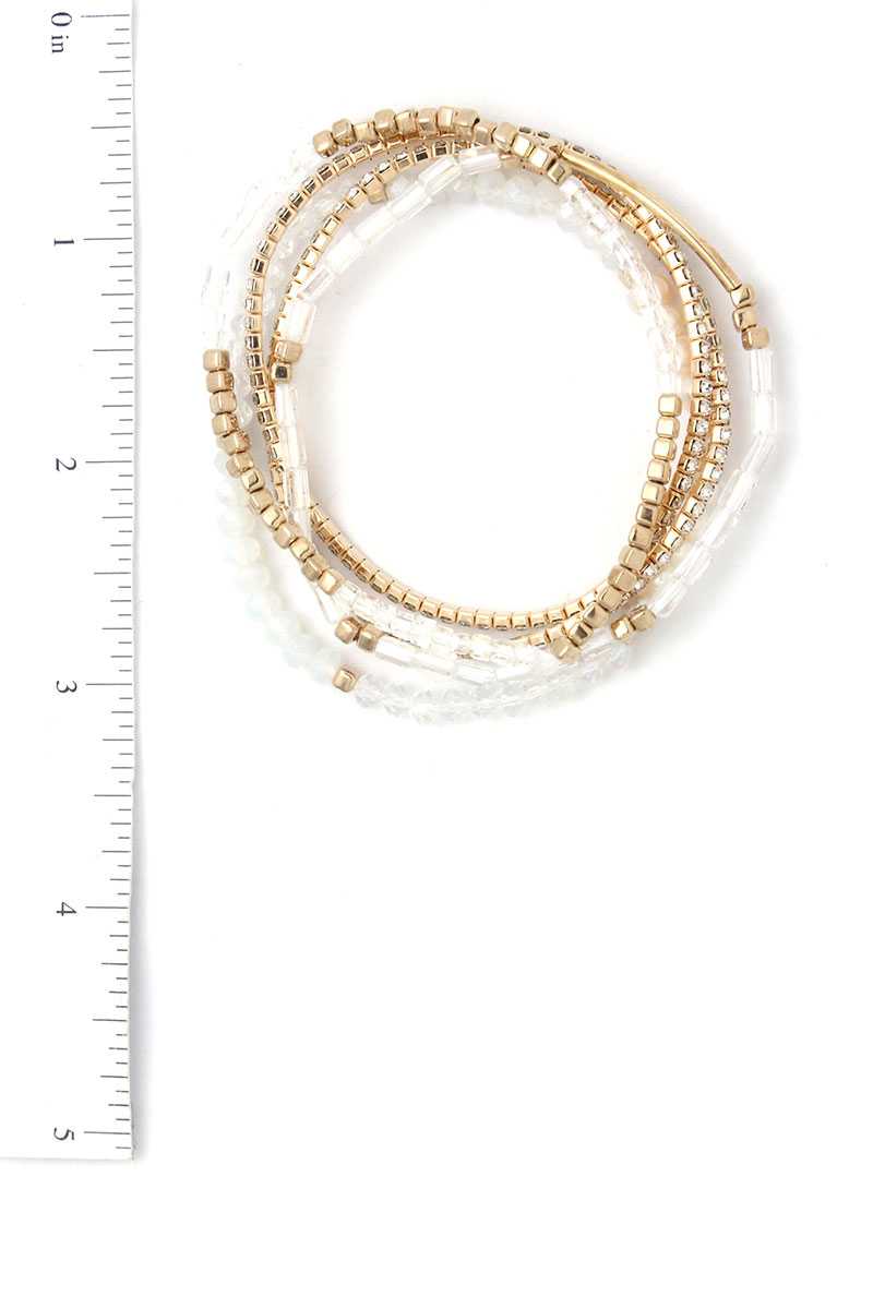 Fresh Water Pearl Stackable Bracelet Set