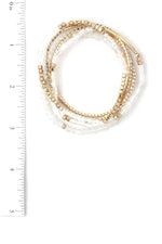 Load image into Gallery viewer, Fresh Water Pearl Stackable Bracelet Set
