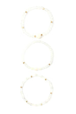 Load image into Gallery viewer, Fresh Water Pearl Beaded Stackable Bracelet Set
